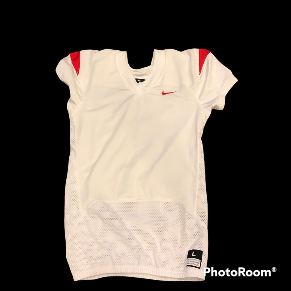 Nike Red and White Practice Jersey